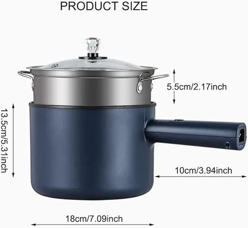 Quick & Cozy Cooking: Versatile Electric Hot Pot for Home Dining