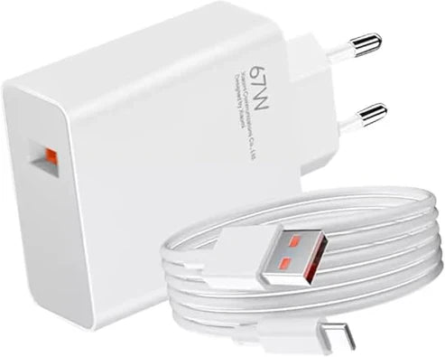 Rapid Power Boost: 67W Fast Charge Power Adapter for Quick and Efficient Charging