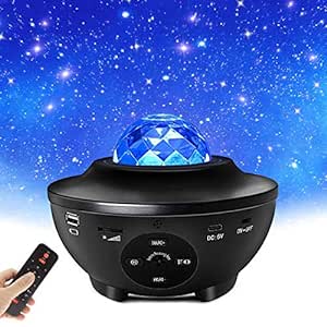 Transform Your Space: Galaxy Ocean Light Projector for Soothing Ambiance and Stunning Visuals