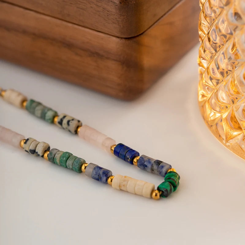 Natural Stones Women Boho Bracelet