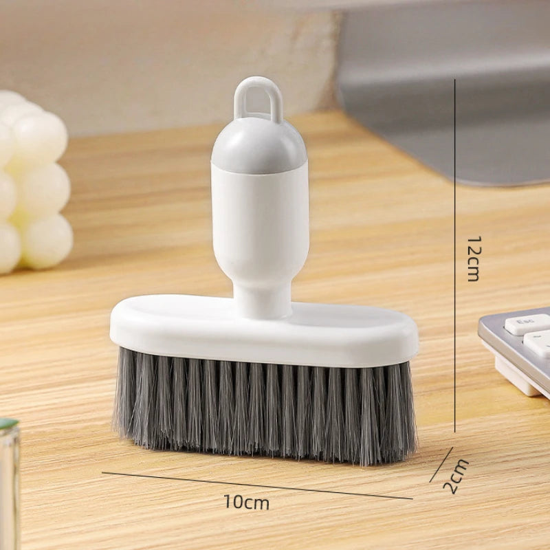 Computer Keyboard Cleaning Brush 2-in-1 Soft Bristle Dust Remover
