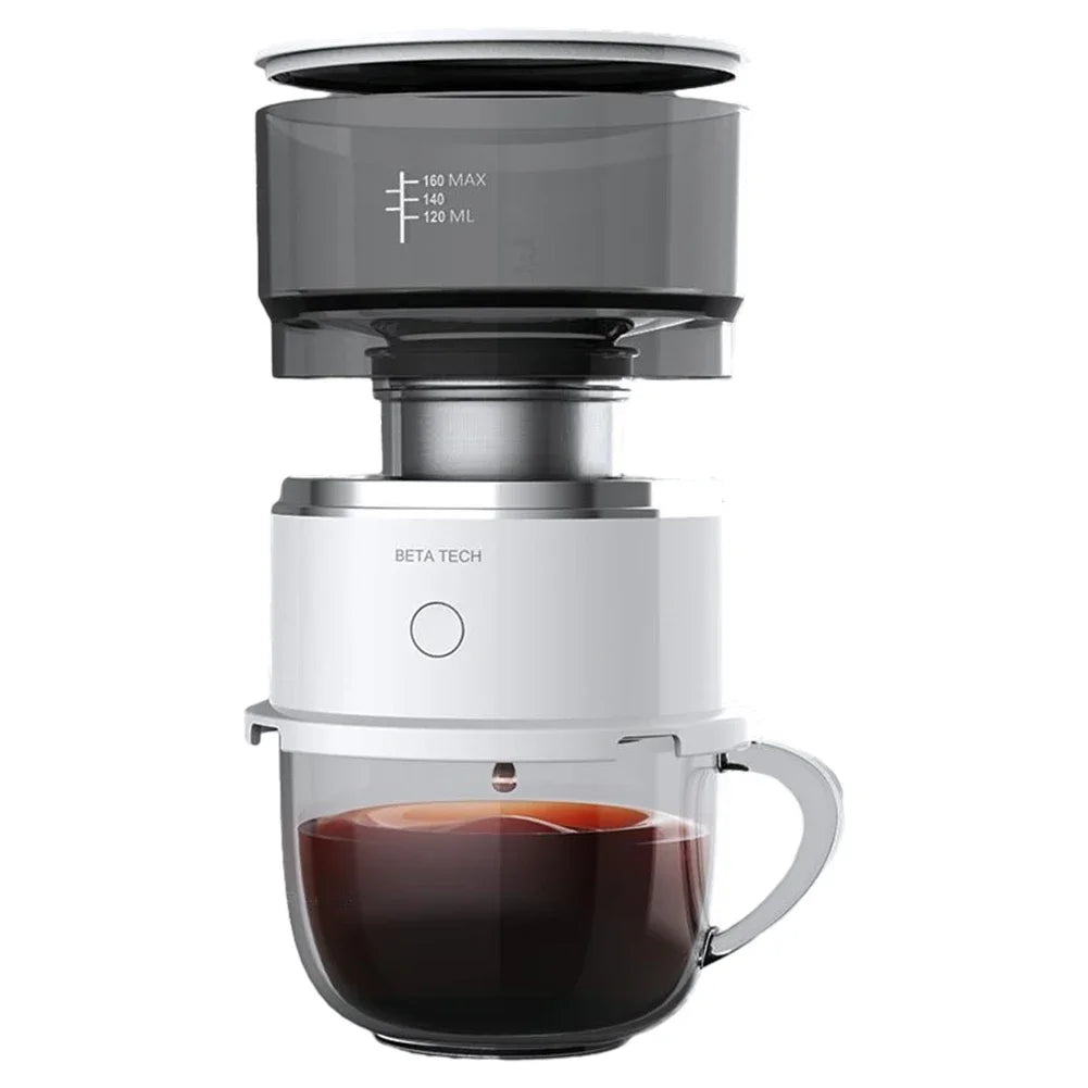 Portable Espresso Maker 160ml - Manual Hand Press Coffee Machine for Travel