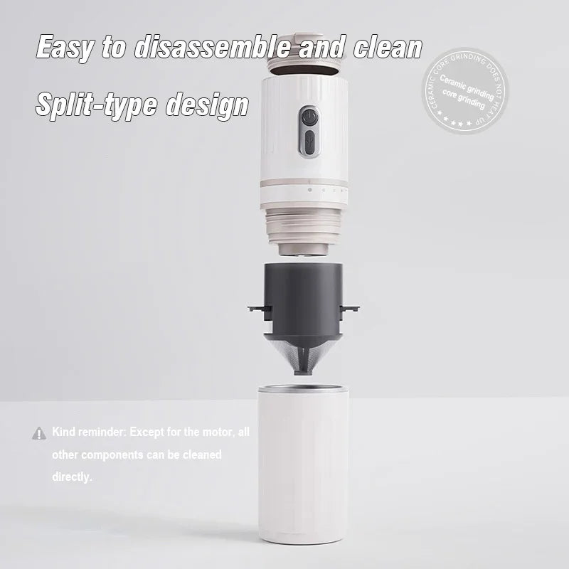 Portable Electric Coffee grinder Capsule Espresso Maker Household Travel