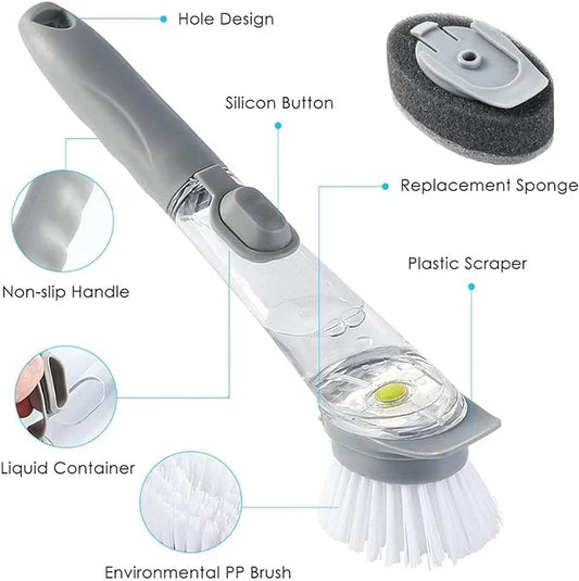 Effortless Clean: Automatic Kitchen Cleaning Brush for Sparkling Surfaces