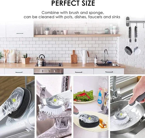 Effortless Clean: Automatic Kitchen Cleaning Brush for Sparkling Surfaces