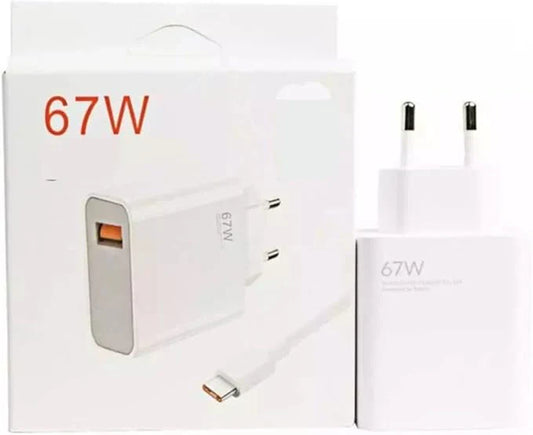 Rapid Power Boost: 67W Fast Charge Power Adapter for Quick and Efficient Charging