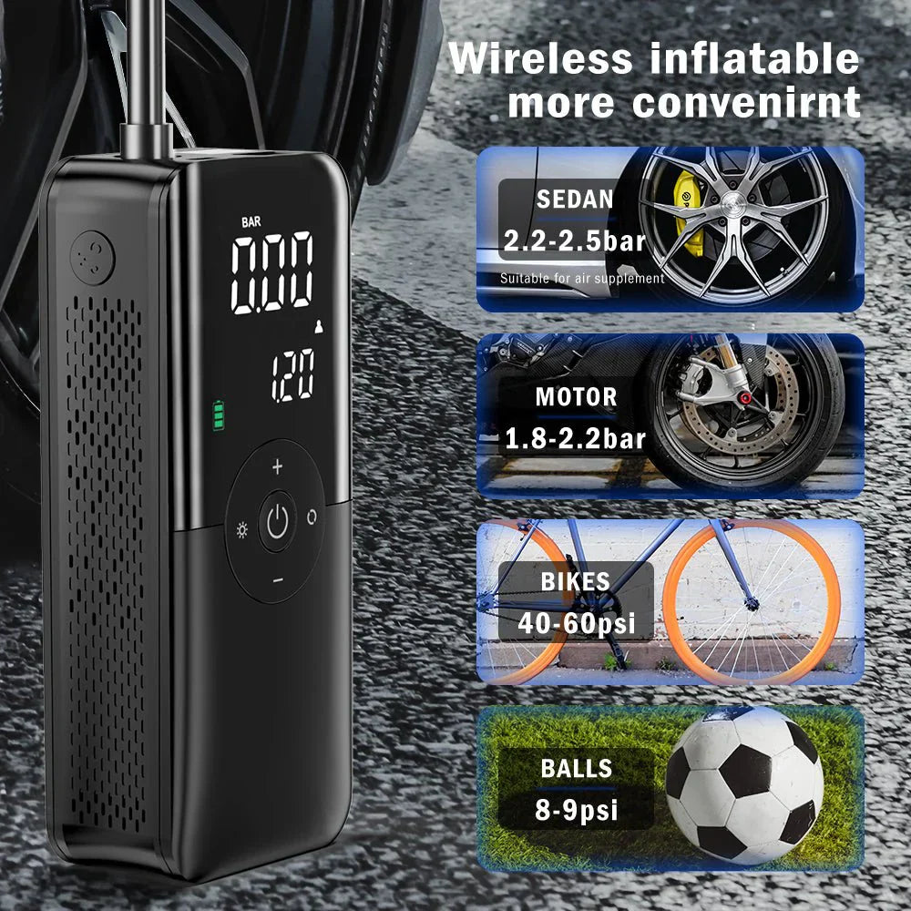 Inflate Anywhere: Portable Electric Air Pump for Quick and Easy Use
