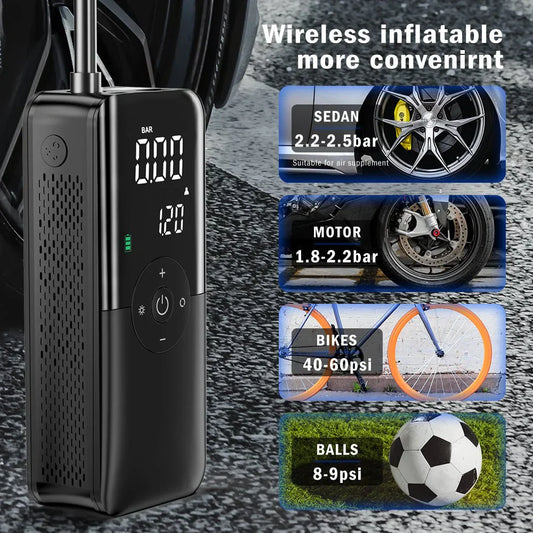 Inflate Anywhere: Portable Electric Air Pump for Quick and Easy Use