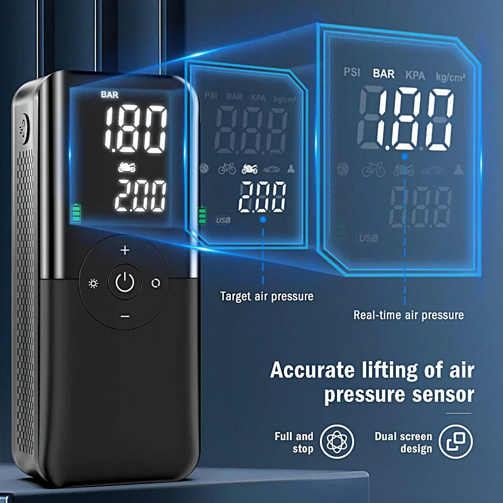 Inflate Anywhere: Portable Electric Air Pump for Quick and Easy Use